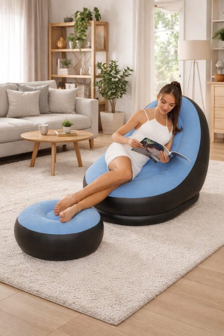 Inflatable Sofa – Single Size (كنبة هوائية مفردة)